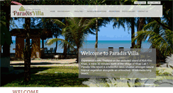 Desktop Screenshot of paradisvilla.com